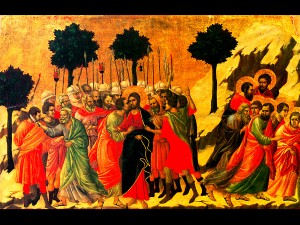 "The Kiss of Judas" Duccio di Buoninsegna